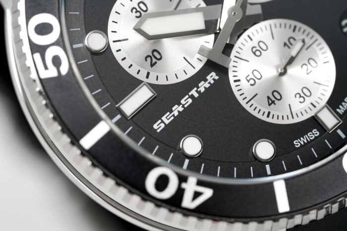 Tissot Chronograph Watch SEASTAR 1000 Black Rubber - T120.417.17.051.00 - Image 4